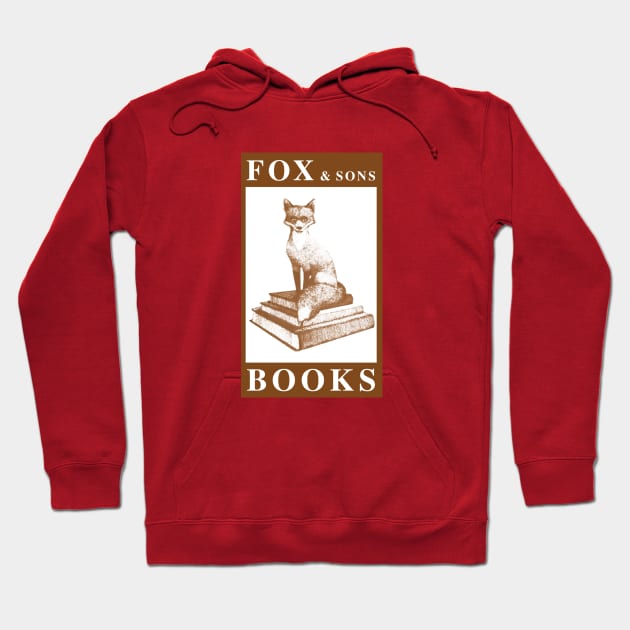 Fox & Sons Books Hoodie by BobbyShaftoe